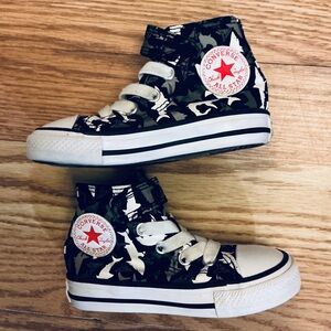 Converse All Stars Chuck Taylor Camouflage High-Top Kids Sneakers Size 5